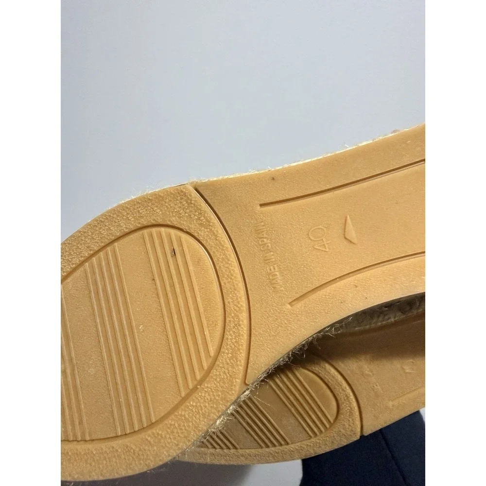 VISCATA Handmade in Spain Rascassa Flat Canvas Espadrilles Nude‎ Beige Y