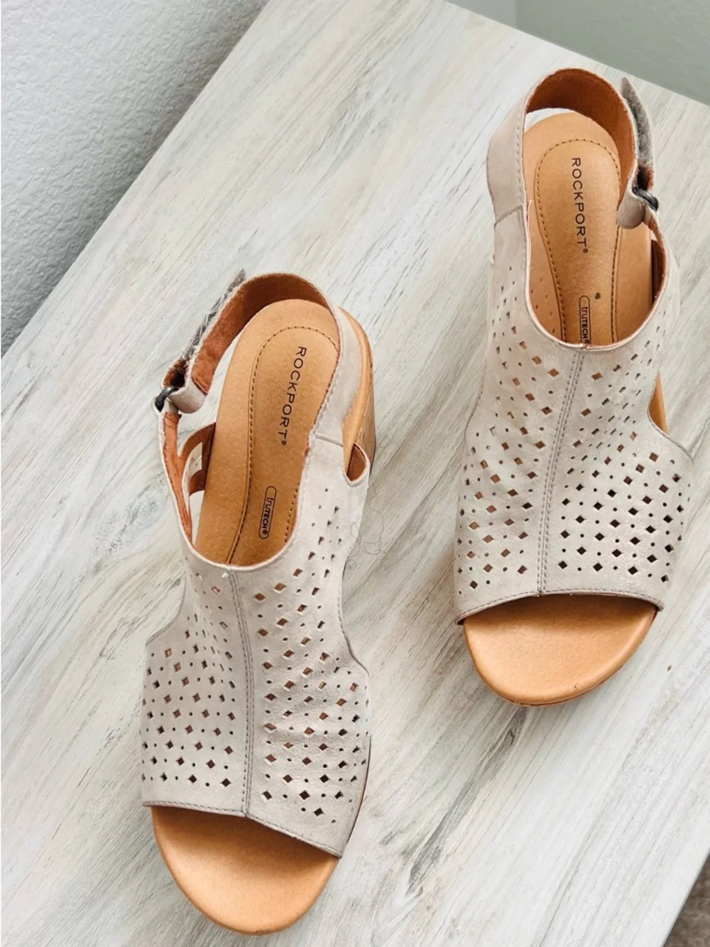 Rockport genuine leather