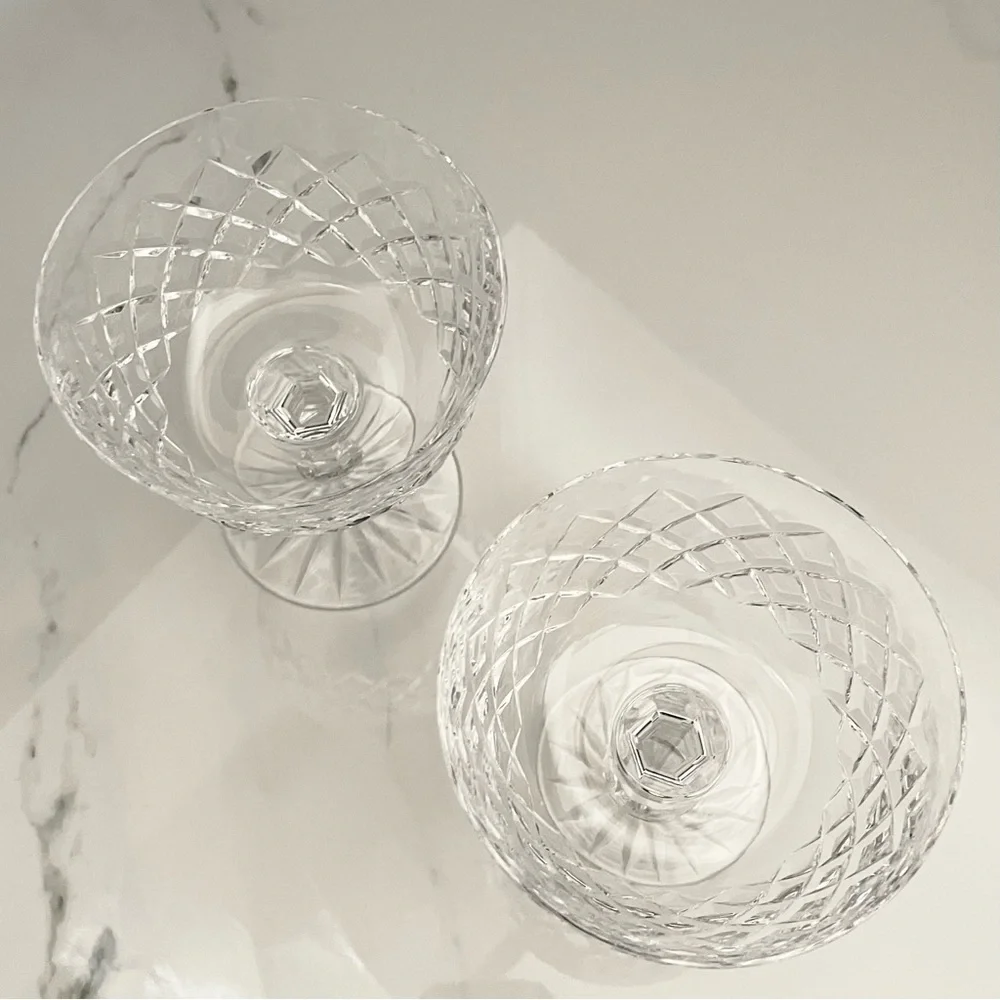 Vintage set crystal