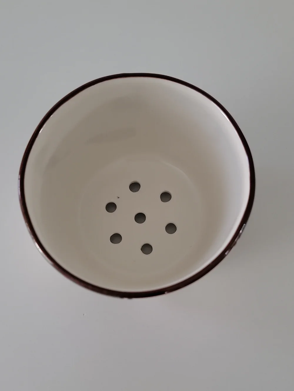 Anthropologie Millie Cow Berry Basket NWOT