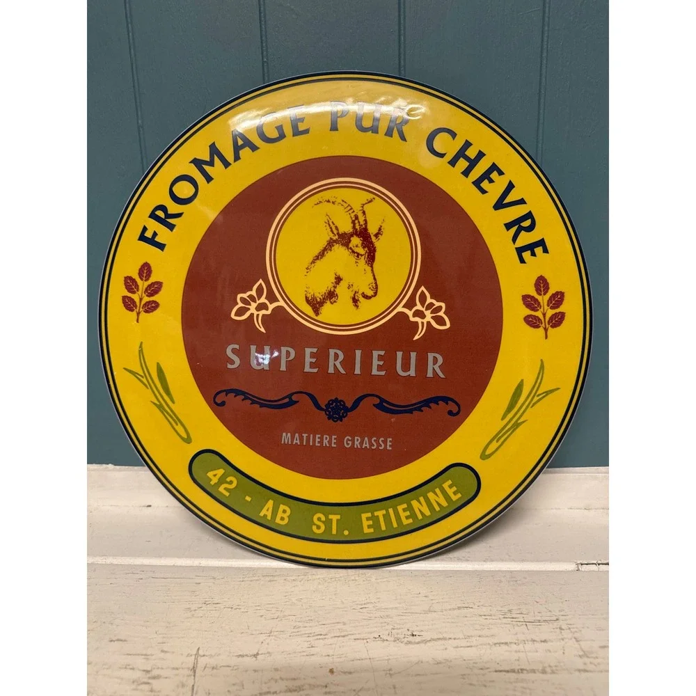 Williams Sonoma Fromage Pur Chevre French Cheese Serving Platter Etienne‎ Plate