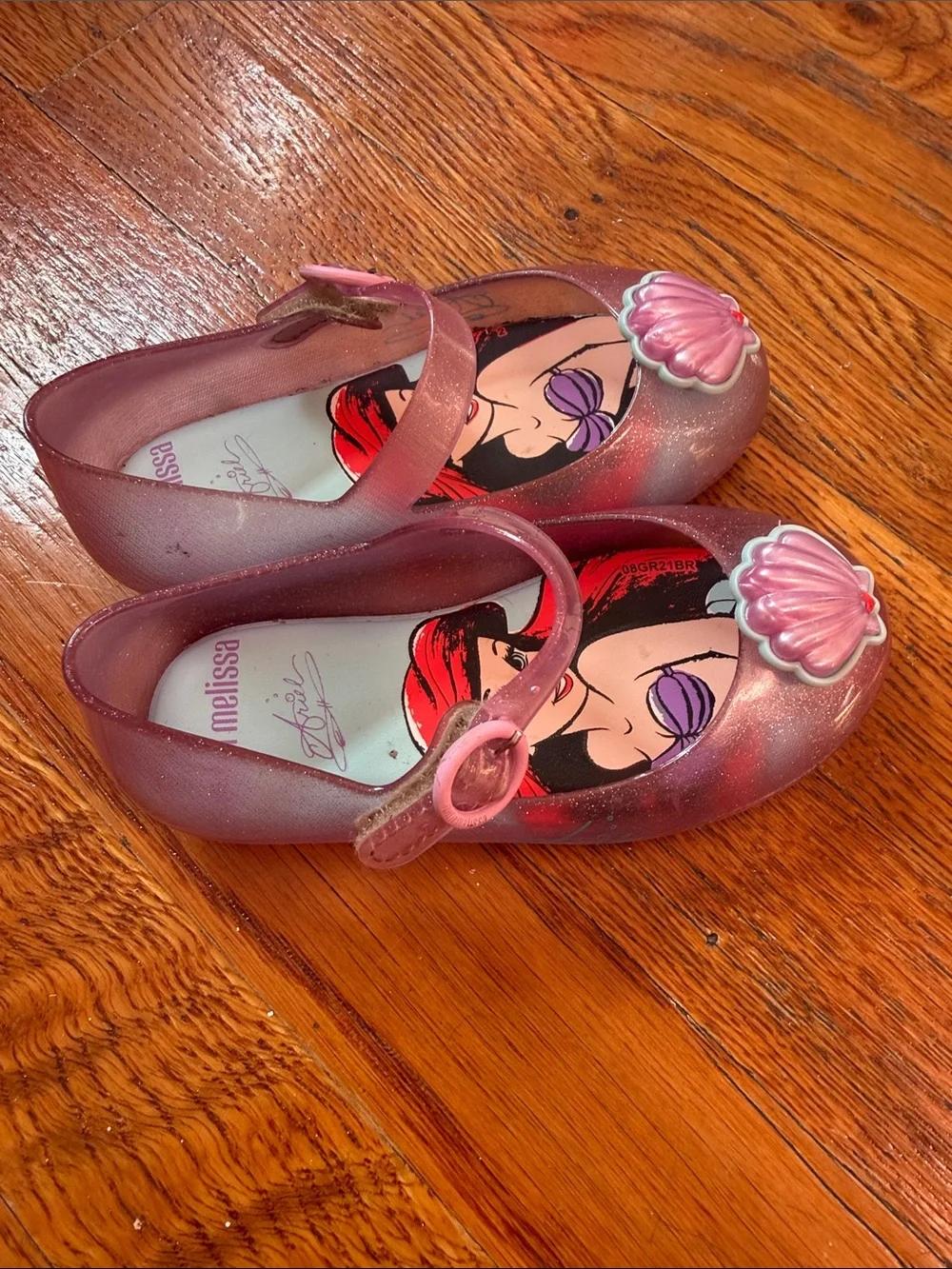 Mini Melissa sparkly pink