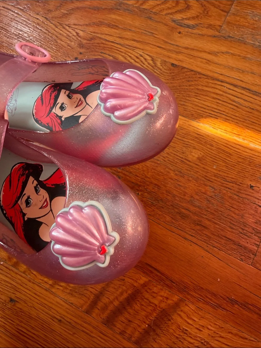 Mini Melissa sparkly pink
