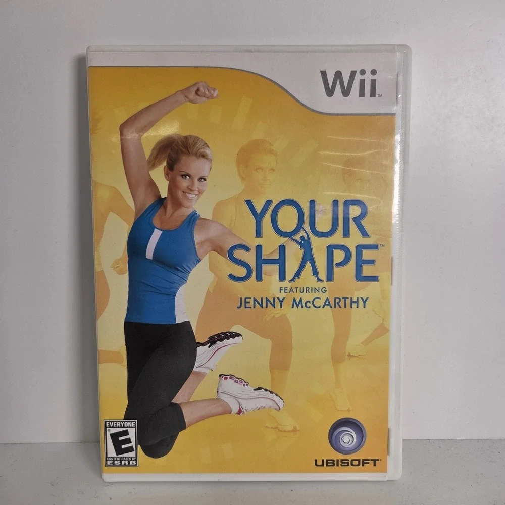 Your Shape Featuring Jenny‎ McCarthy Nintendo Wii Fitness Game CIB Ubisoft E
