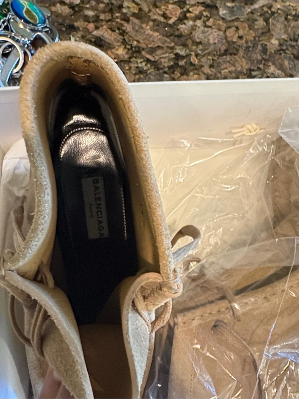 Balenciaga elegant wedge