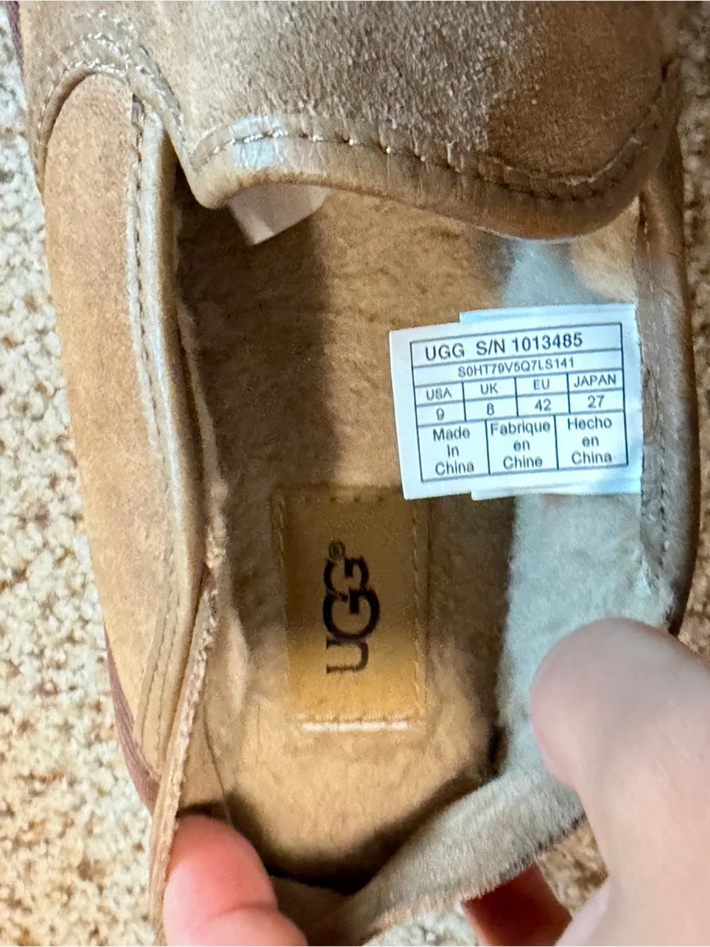 UGG questions leave