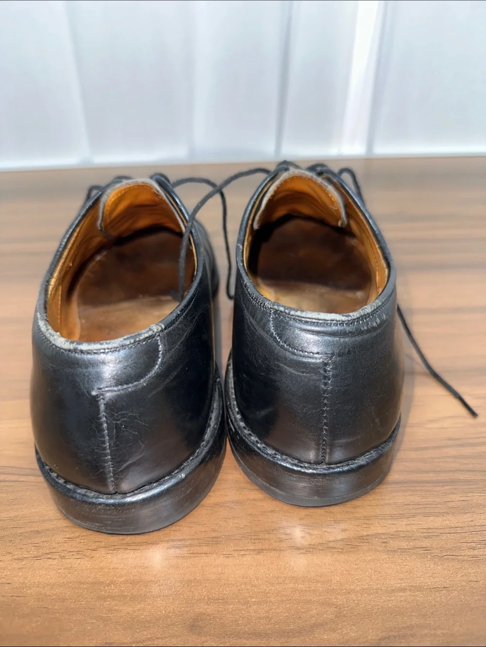 Allen Edmonds polished black