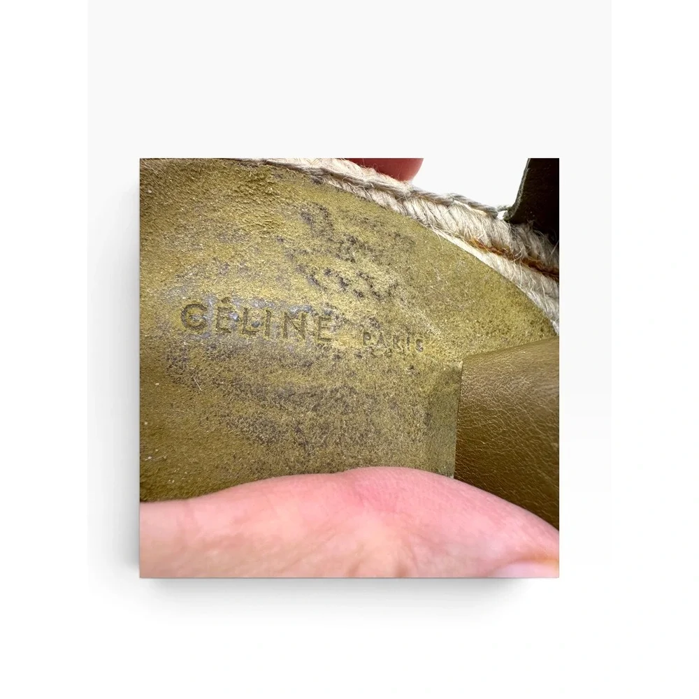 Celine paris espadrille