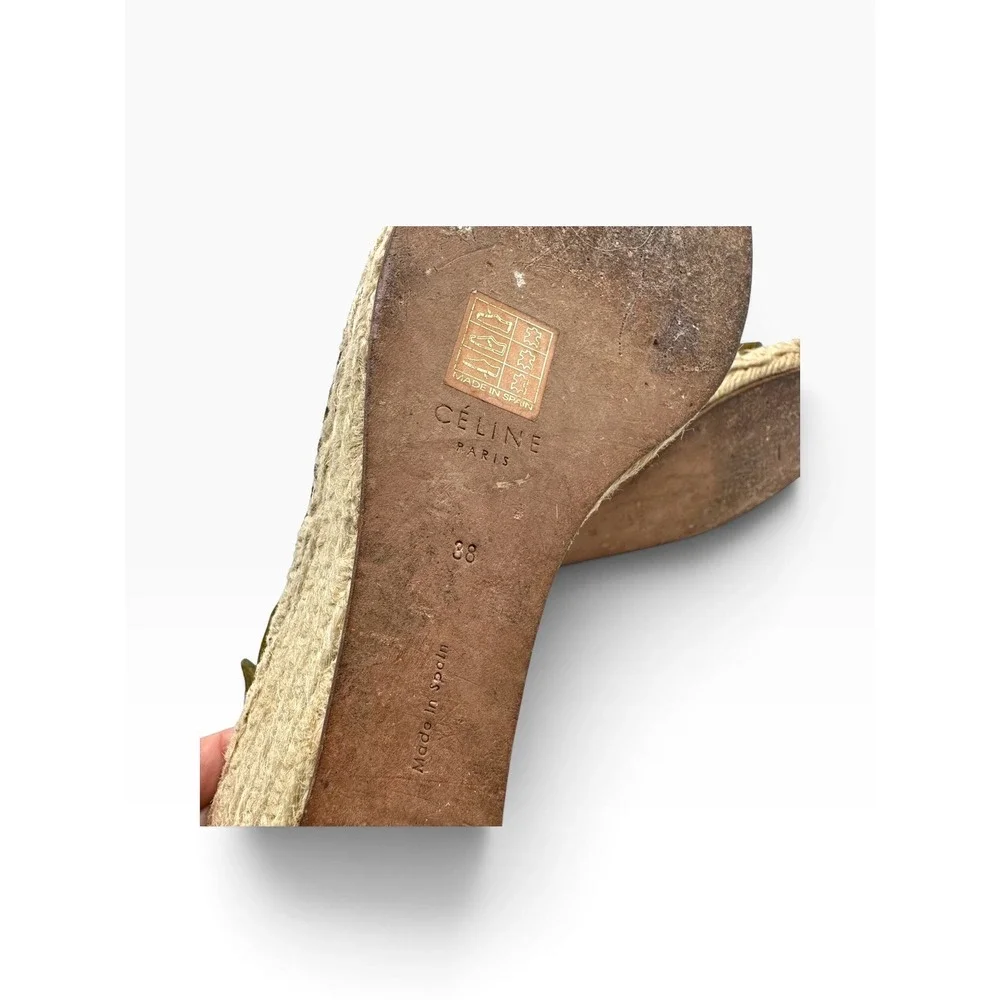 Celine paris espadrille