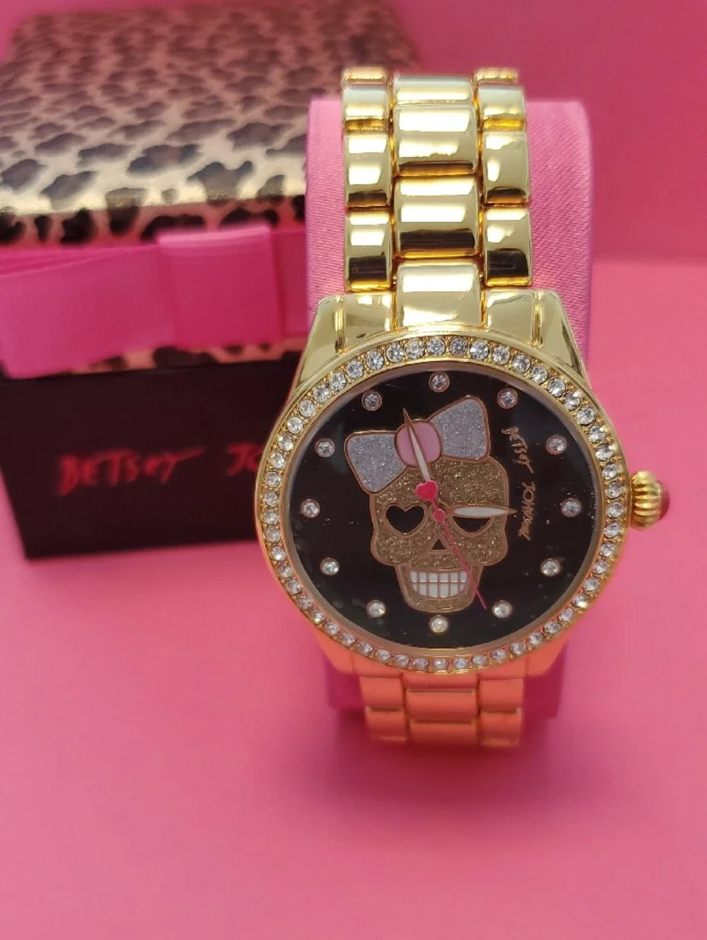 Betsey Johnson gold tone
