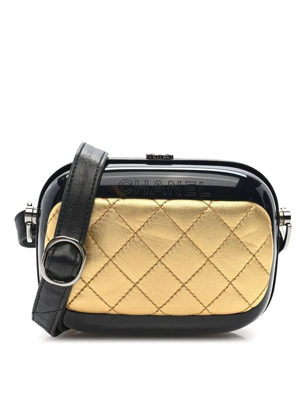 Chanel Lambskin Quilted Plexiglass Box #202662C12