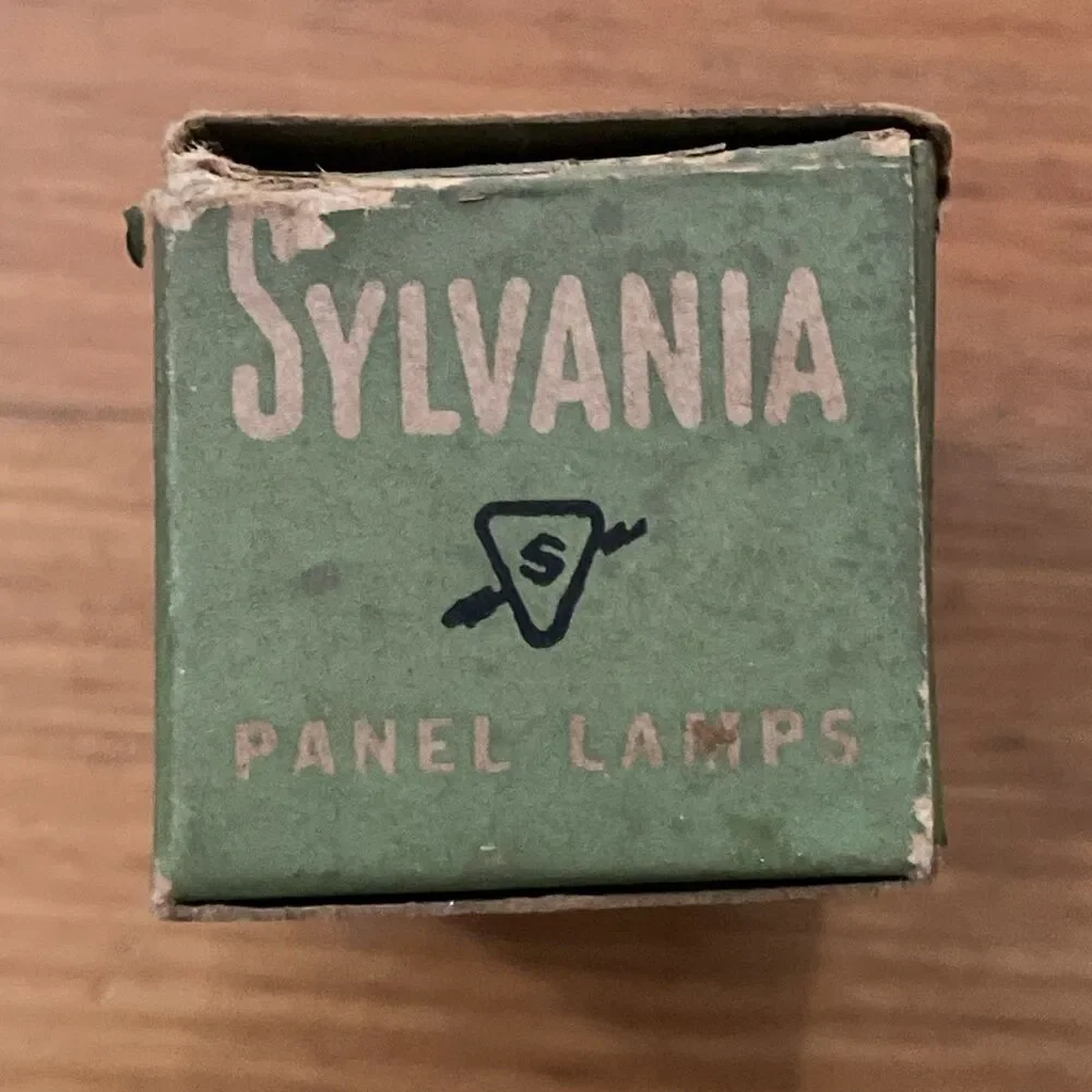 Sylvania vintage box