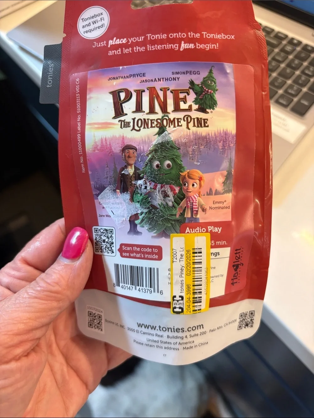 Tonies pine tree