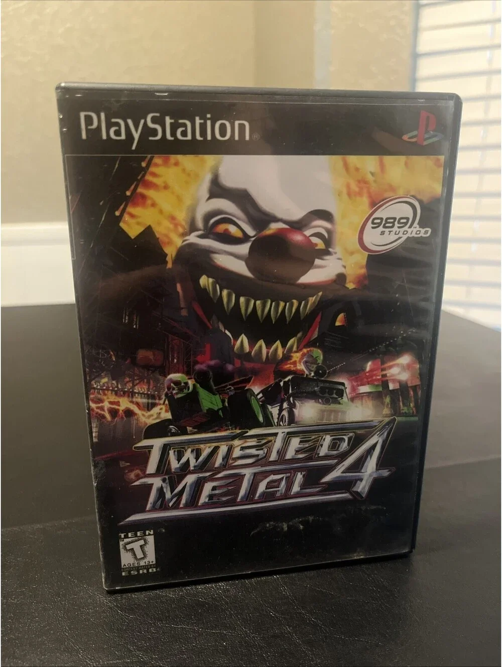 Twisted Metal 4 - Sony PlayStation 1 PS1 - Disc Awesome Condition - No Manual