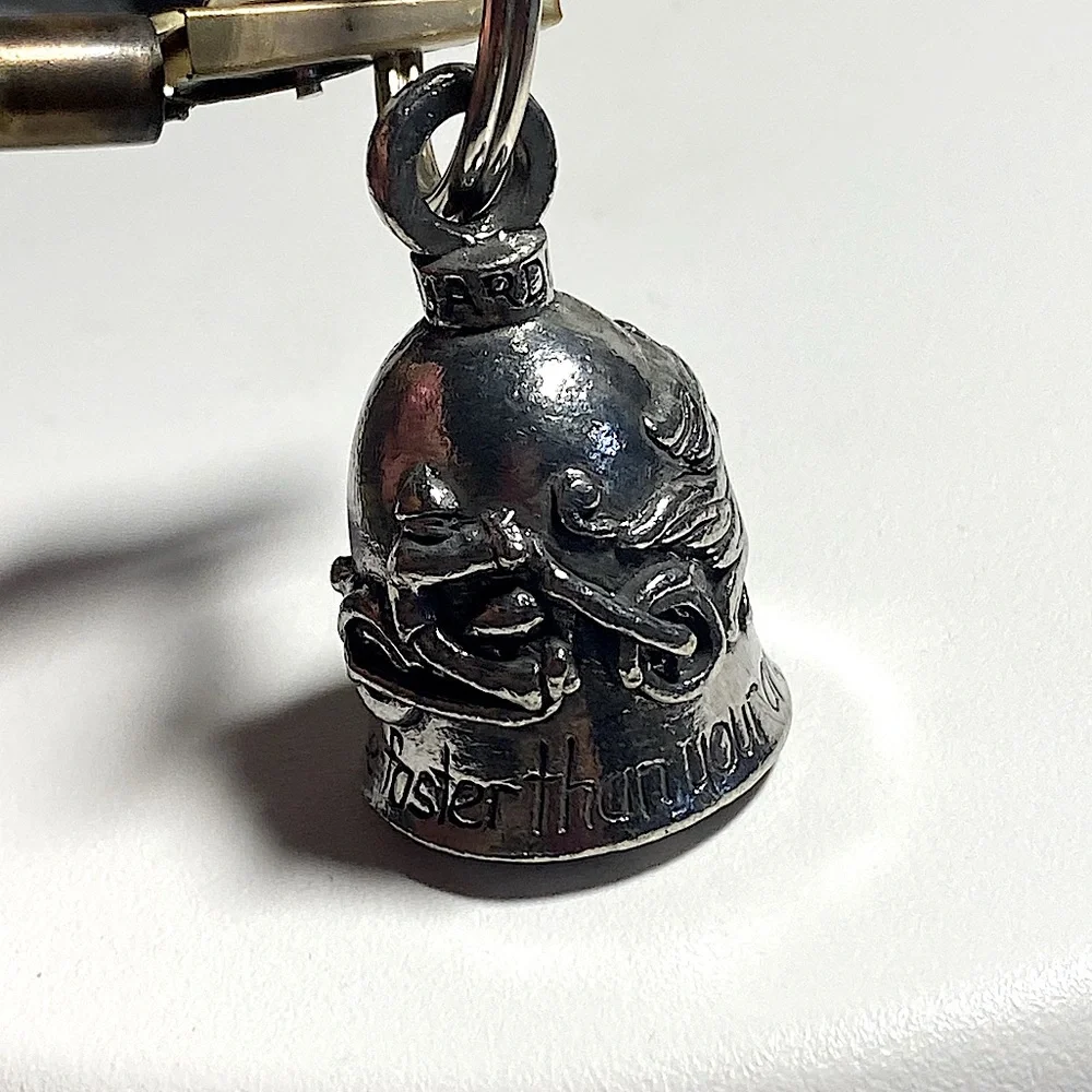 Motorcycle Rider Protection Bell Never Ride Faster Than Your Angel Can Fly