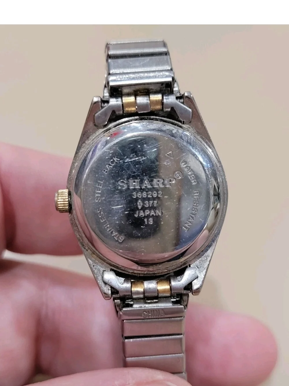 Sharp quartz watch