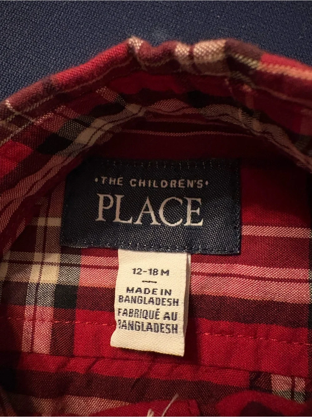 The Childrens Place classic red