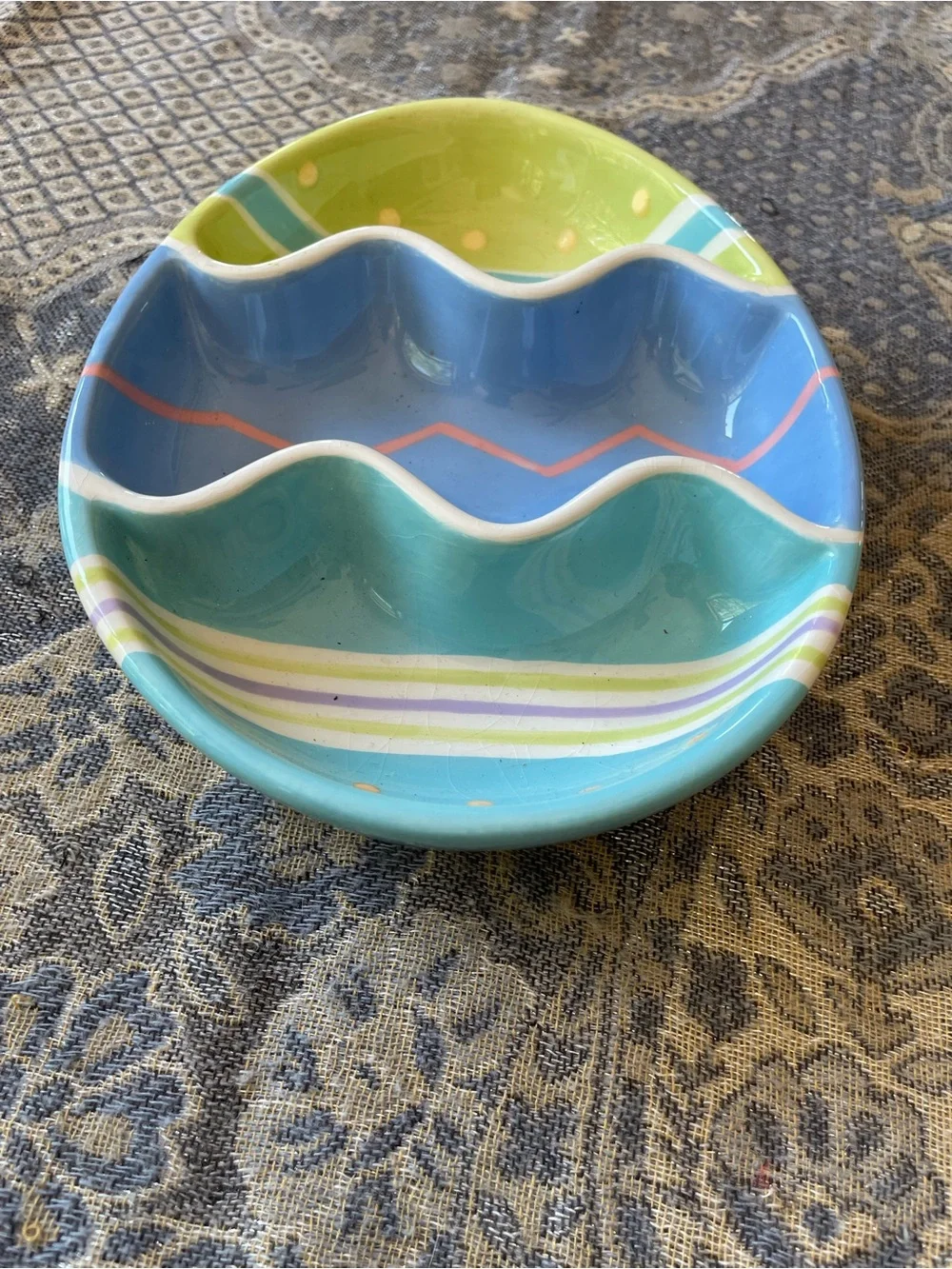 Blooms & Blossoms colorful ceramic