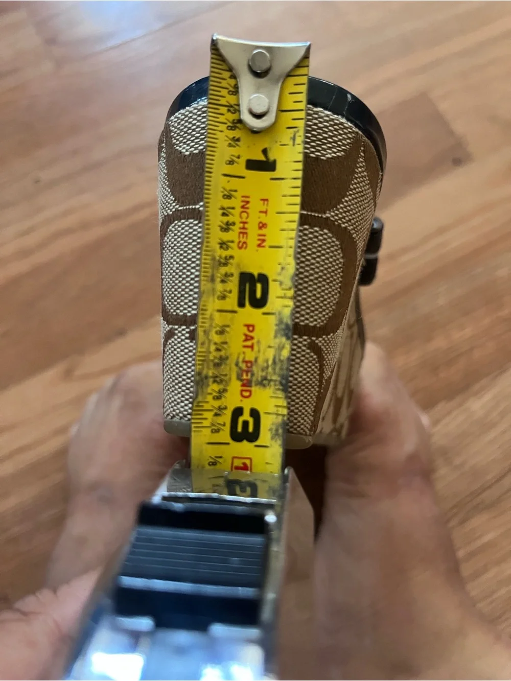 Coach wedge thong
