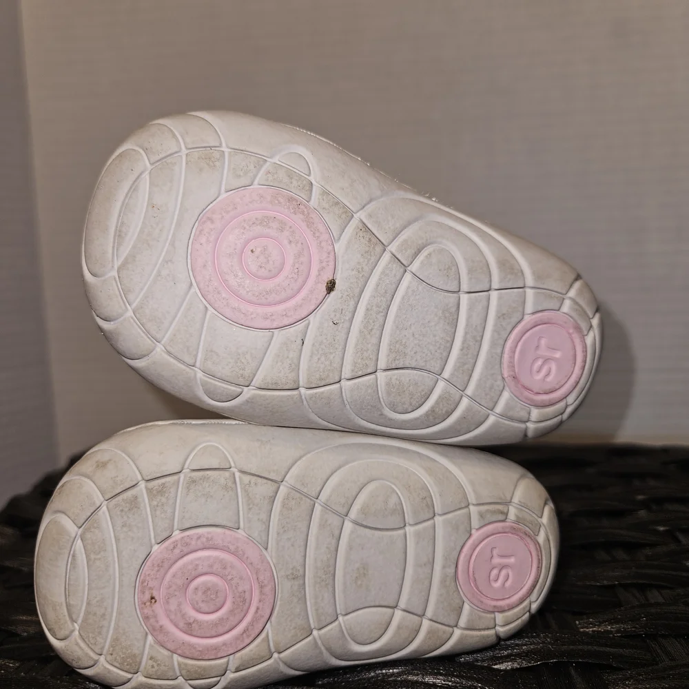Suprize by Stride Rite Archer Metallic Pink Kids Shoes Size 3M