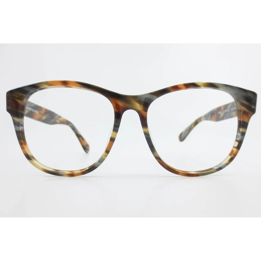 Corinne McCormack Raina Eyeglasses Multi Tortoise Cat Eye 52-16-145 1011308-150