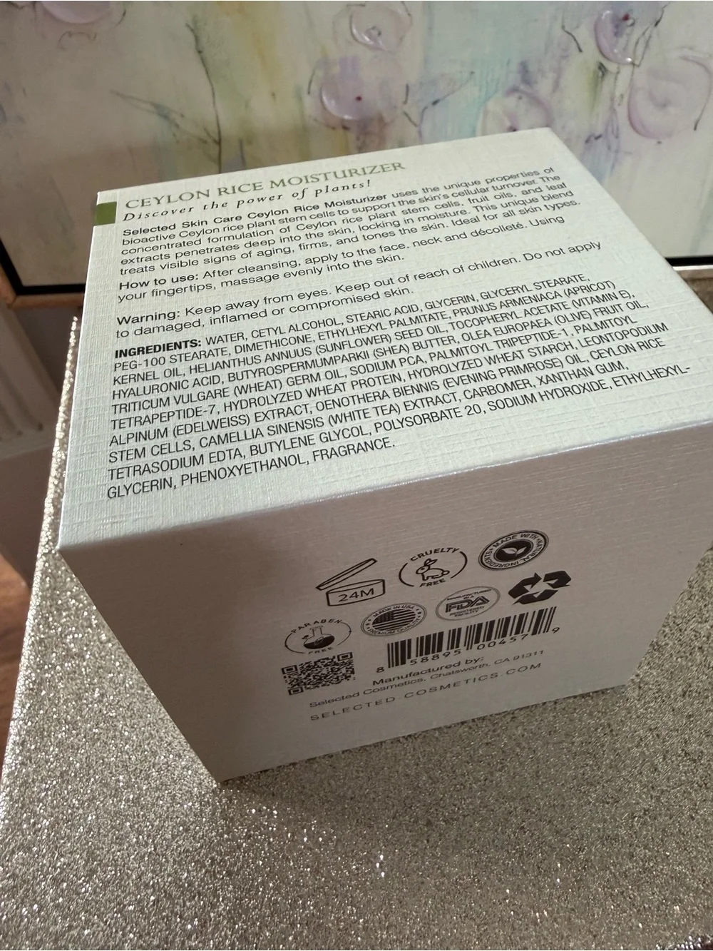 Selected Skin Care ceylon rice