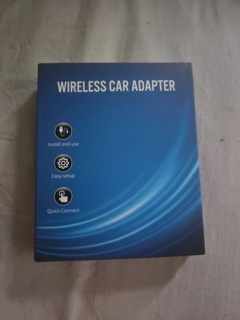 Wireless Car Adapter - Blue