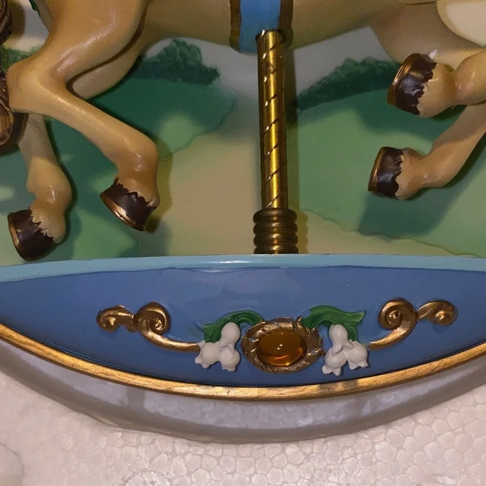 The Bradford Exchange charming carousel