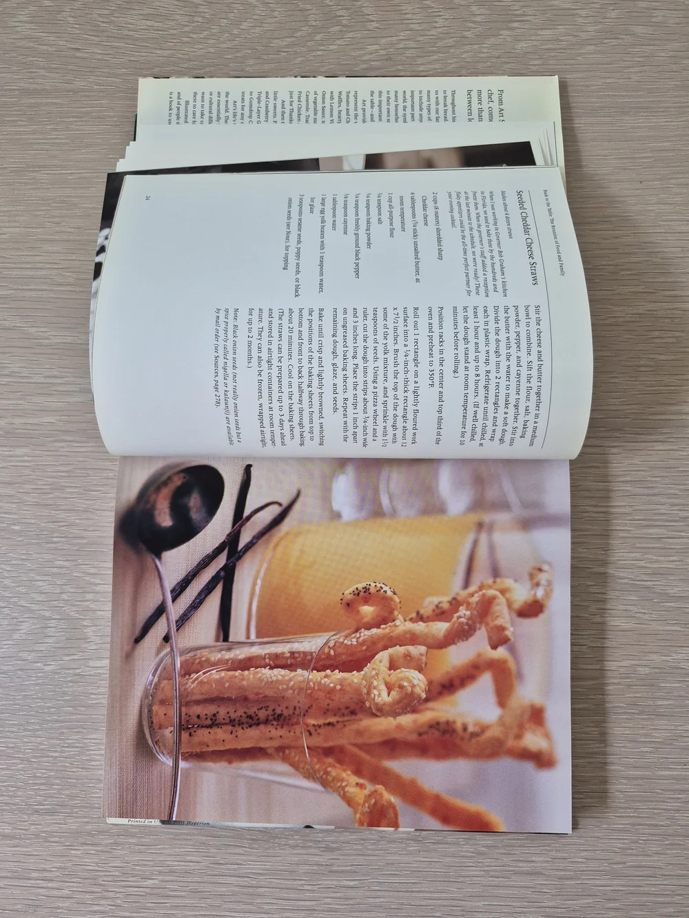 ART SMITH cookbook back