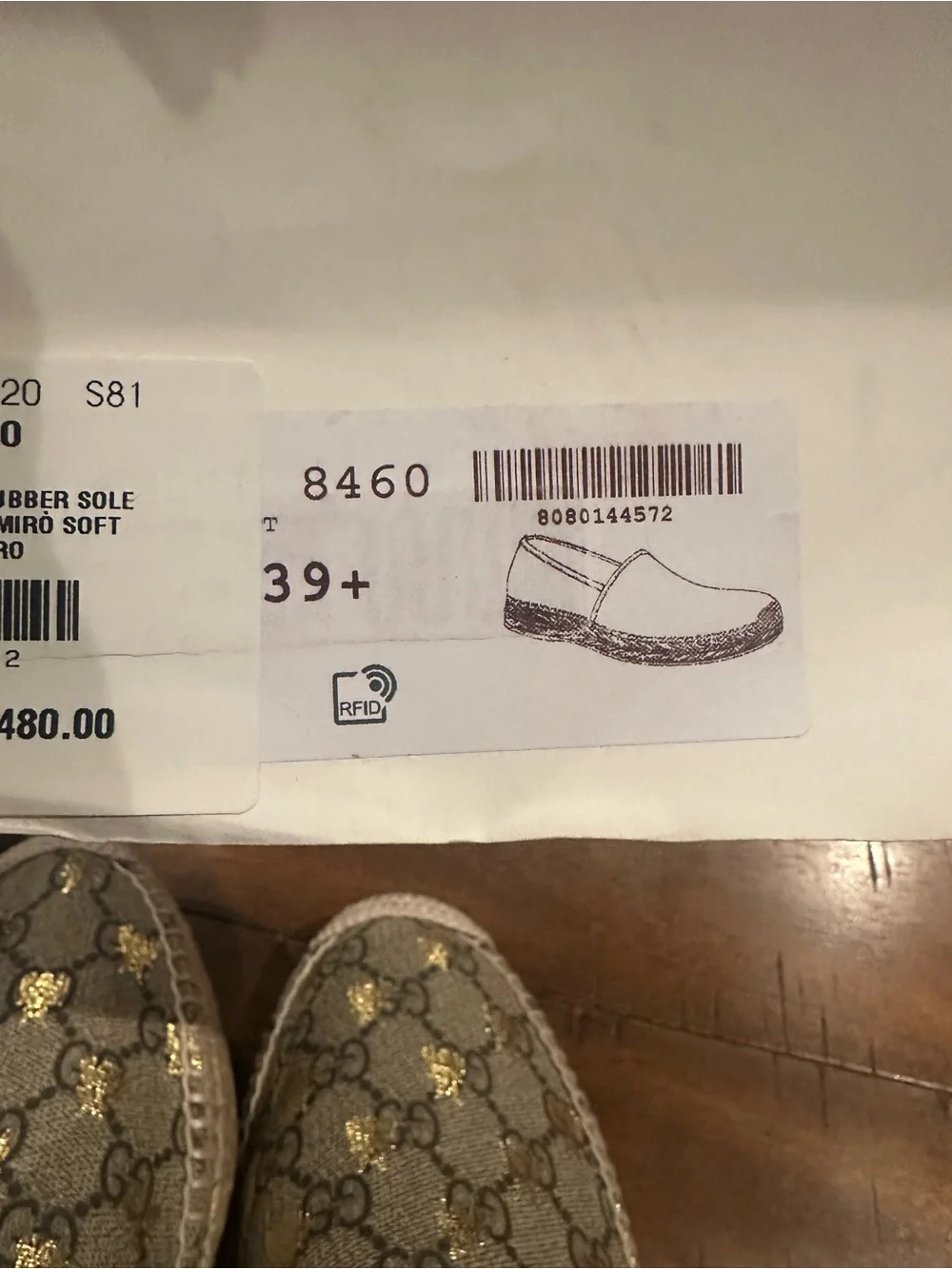 Gucci espadrilles signature