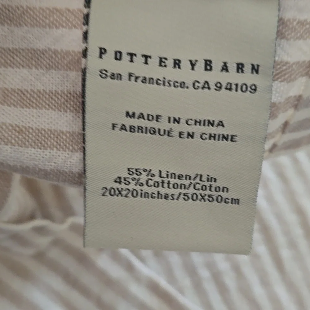 Pottery Barn add touch