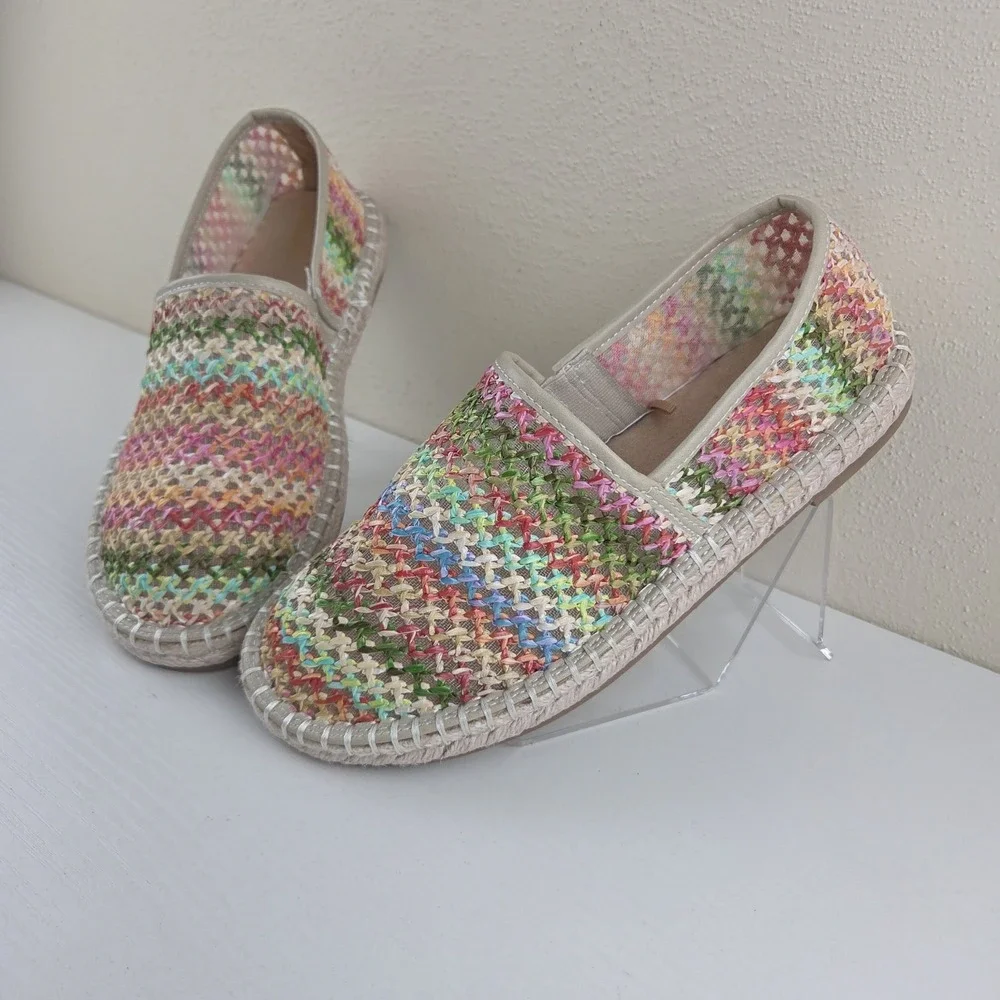 Old Navy Multicolor Espadrille Flats Women's Size‎ 6.5