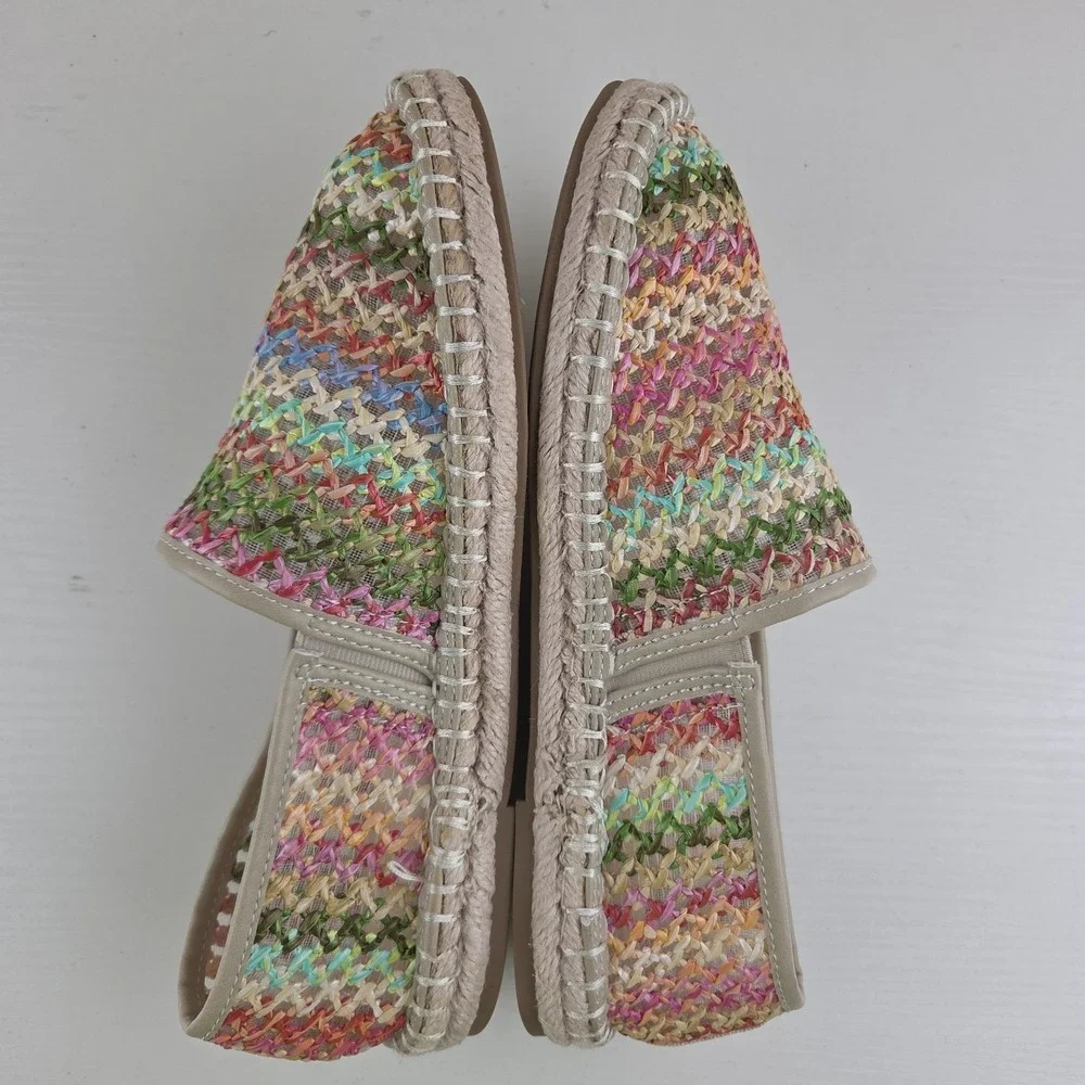 Old Navy Multicolor Espadrille Flats Women's Size‎ 6.5