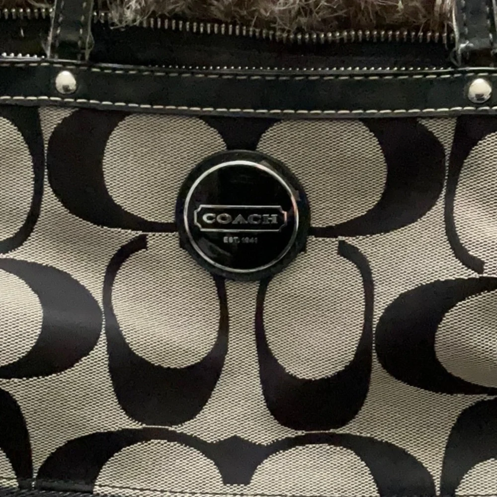 Coach signature bag