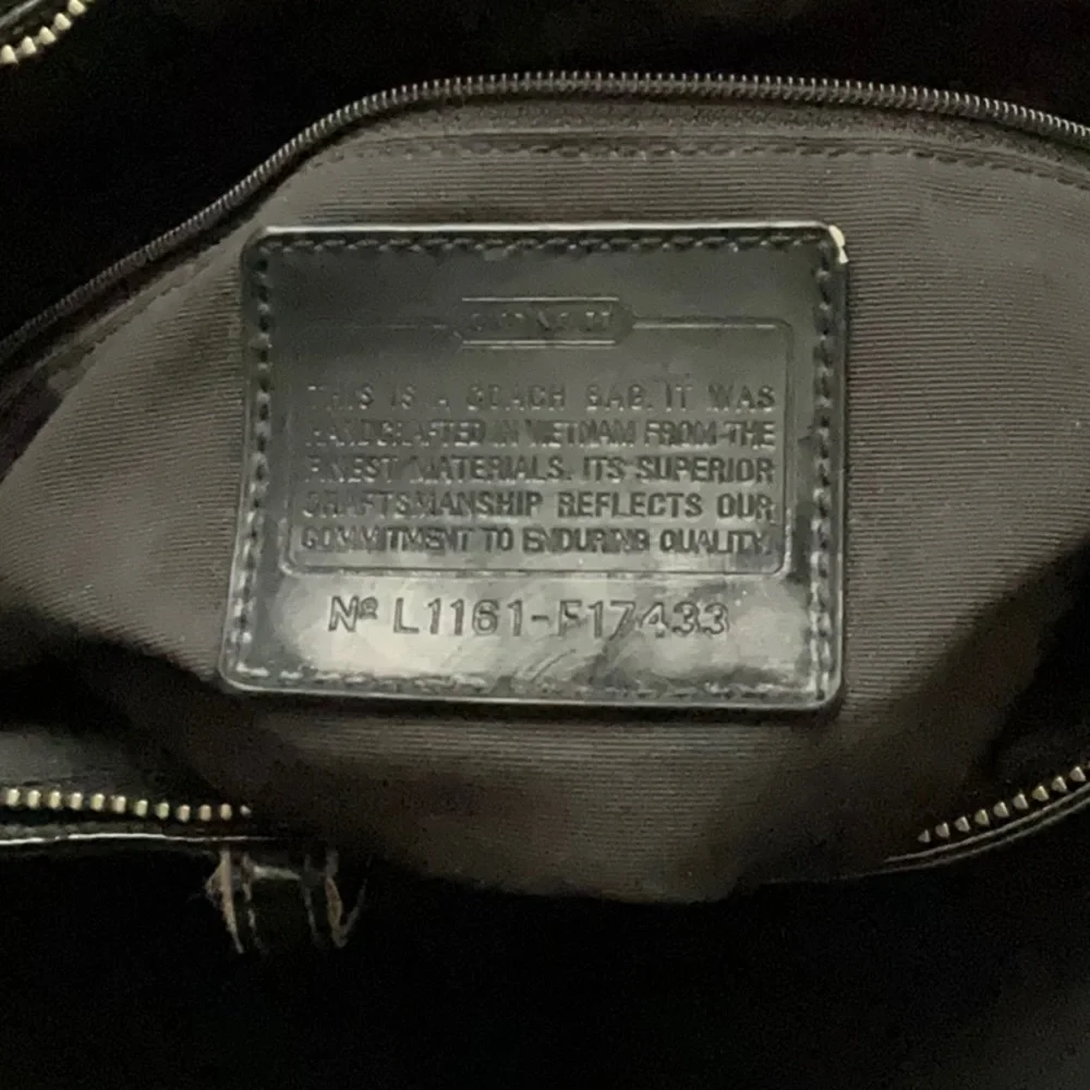 Coach signature bag