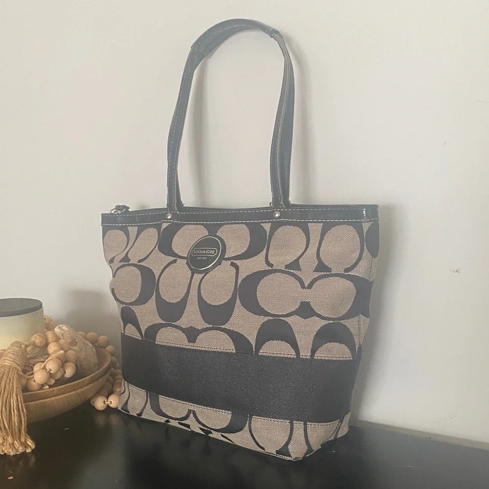 Coach signature bag