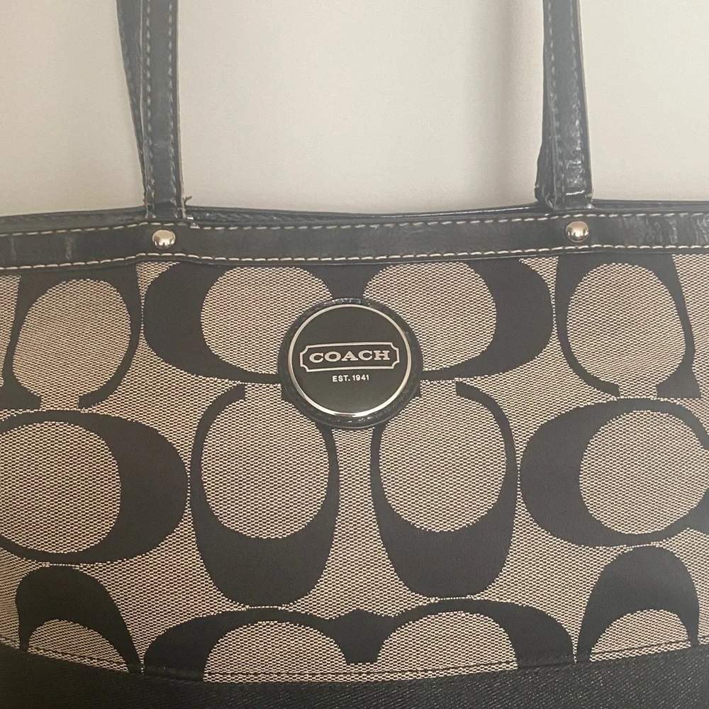 Coach signature bag