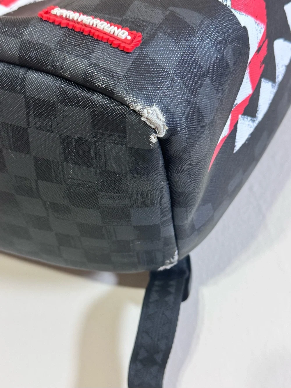 Sprayground shoulder back