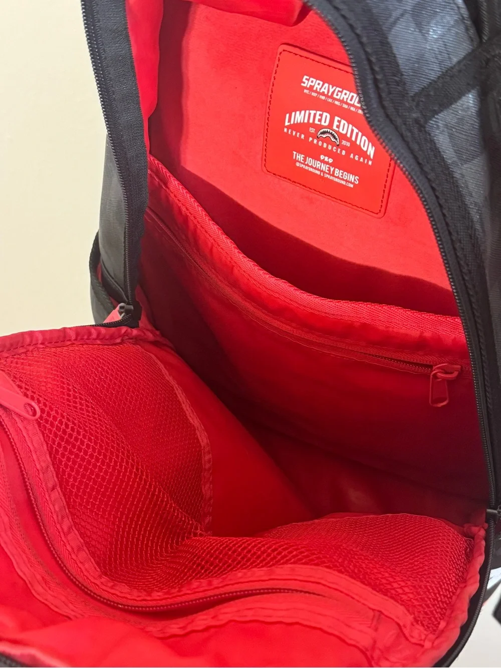 Sprayground adjustable backpack custom