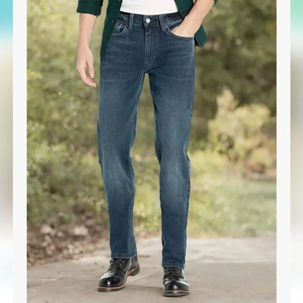 Levis Mens 514 Strsight Fit Cut Jeans , 36x32