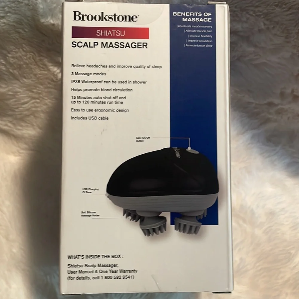 Brookstone relieves headaches