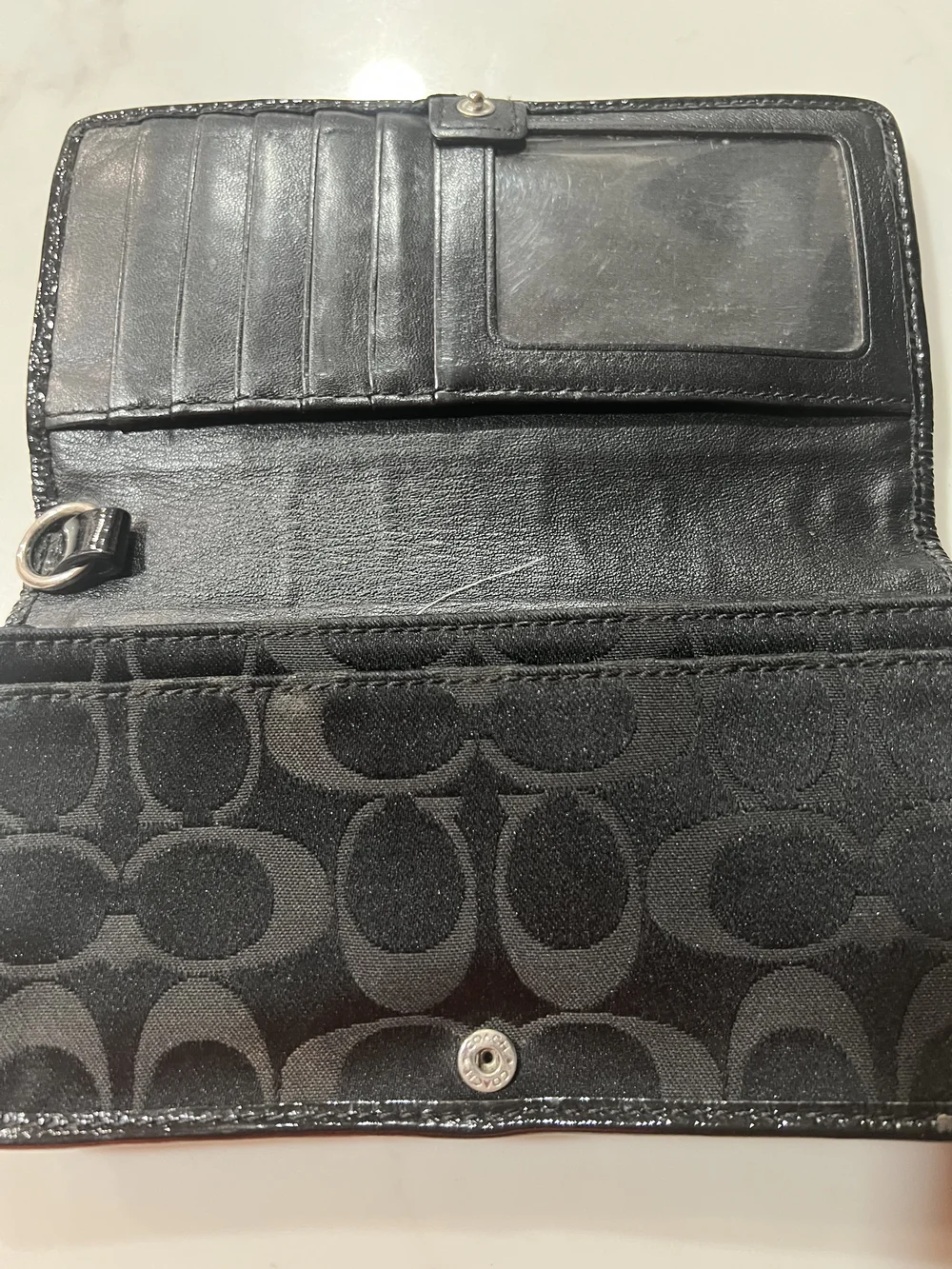 Coach compact card