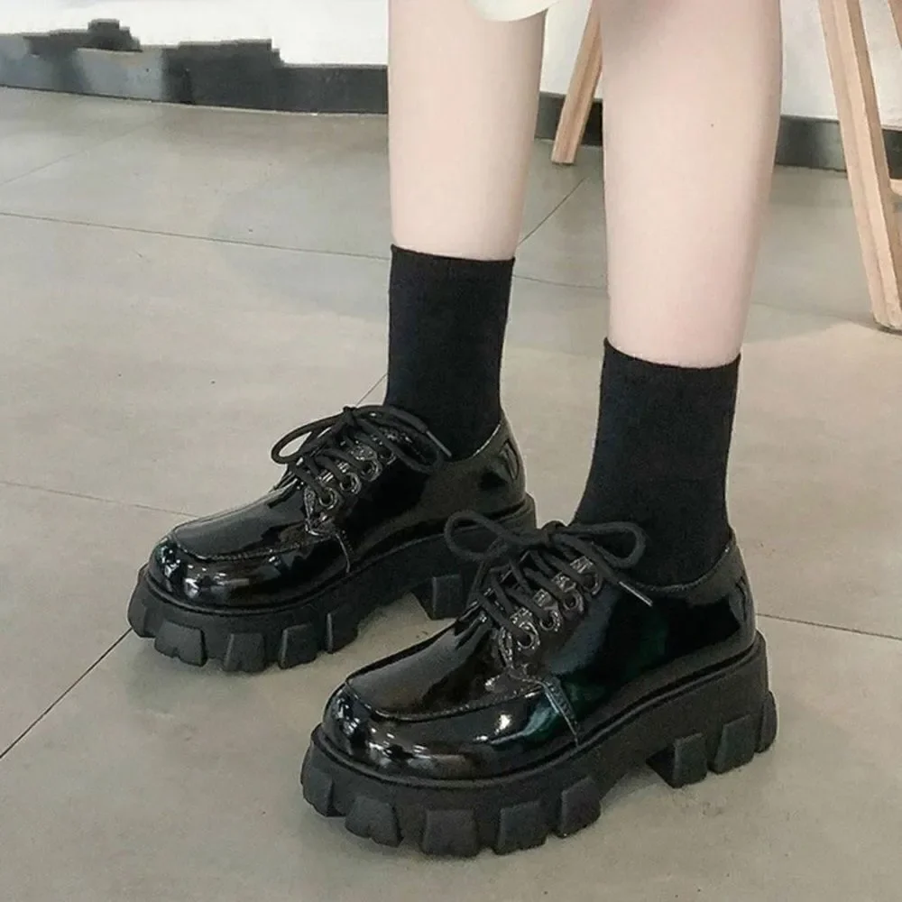 Chunky platform shoes