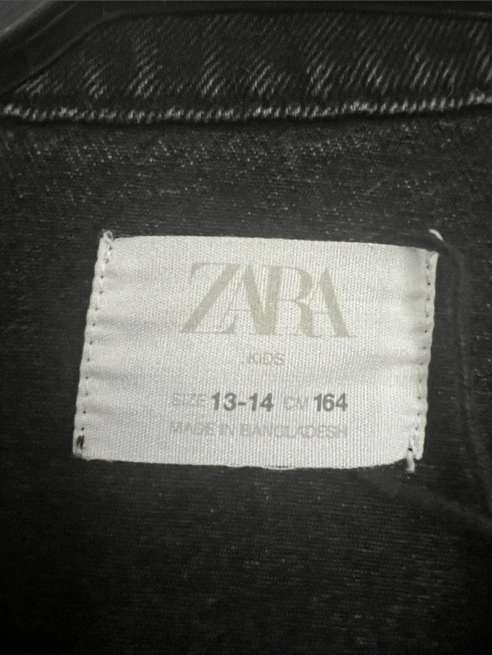 Zara button front