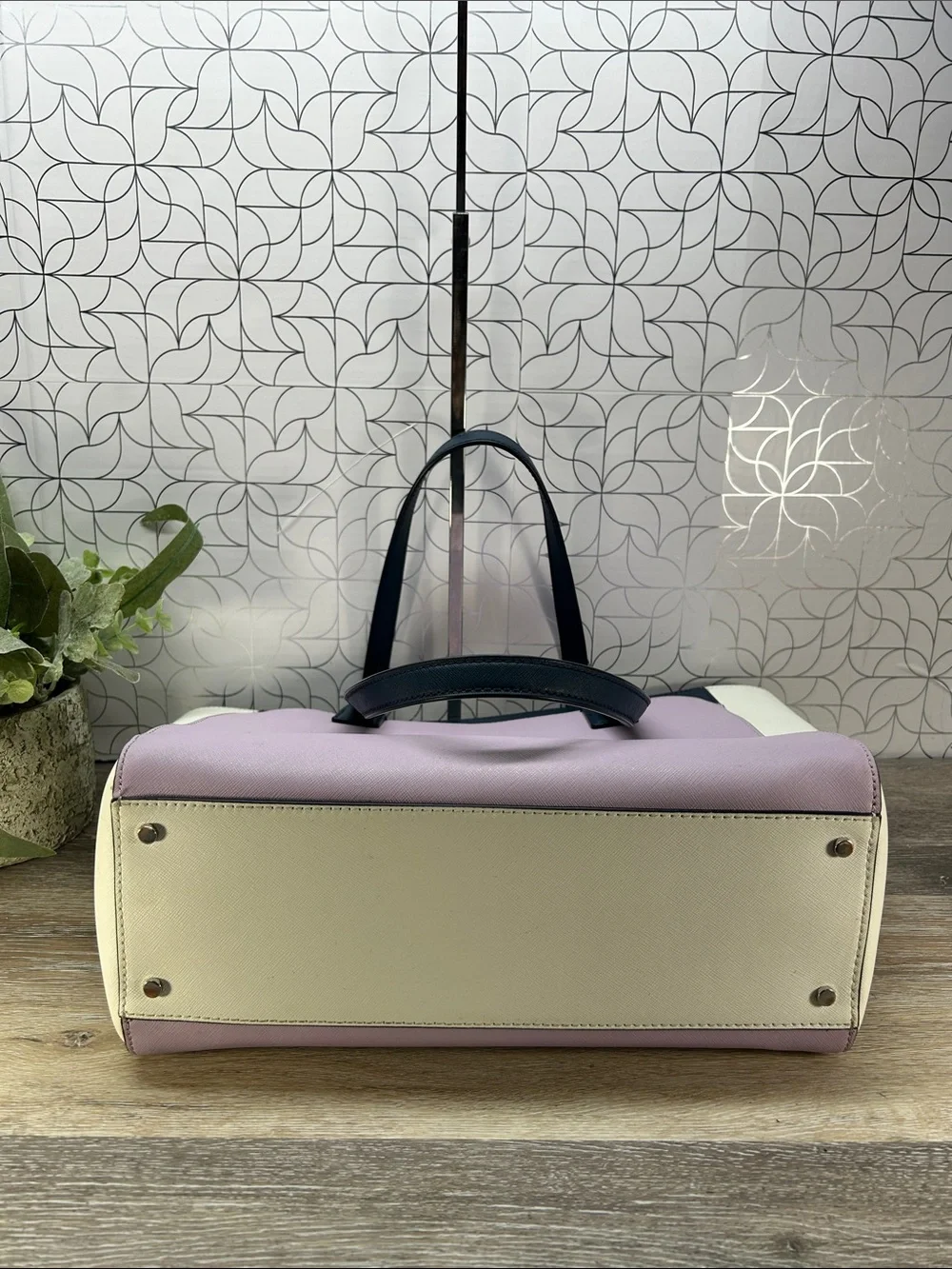 kate spade cream tote