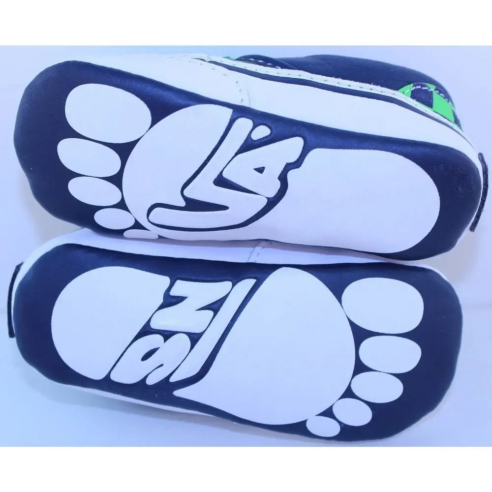 Vans green navy