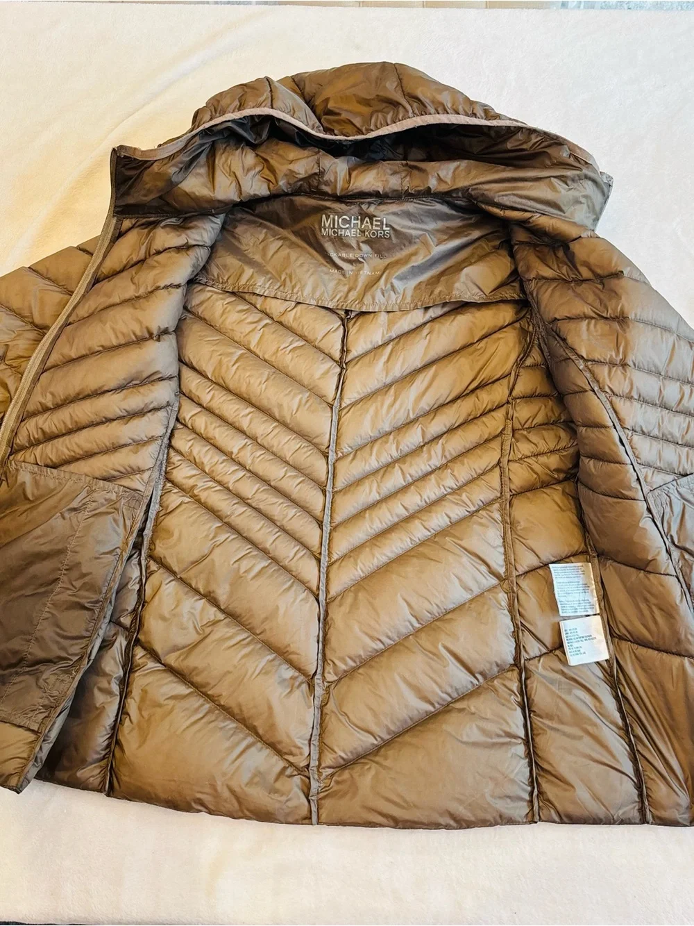 Michael Kors lightweight quilted