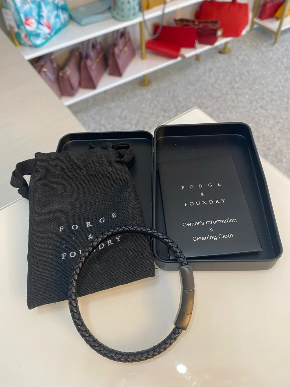Forge & Foundry black braided