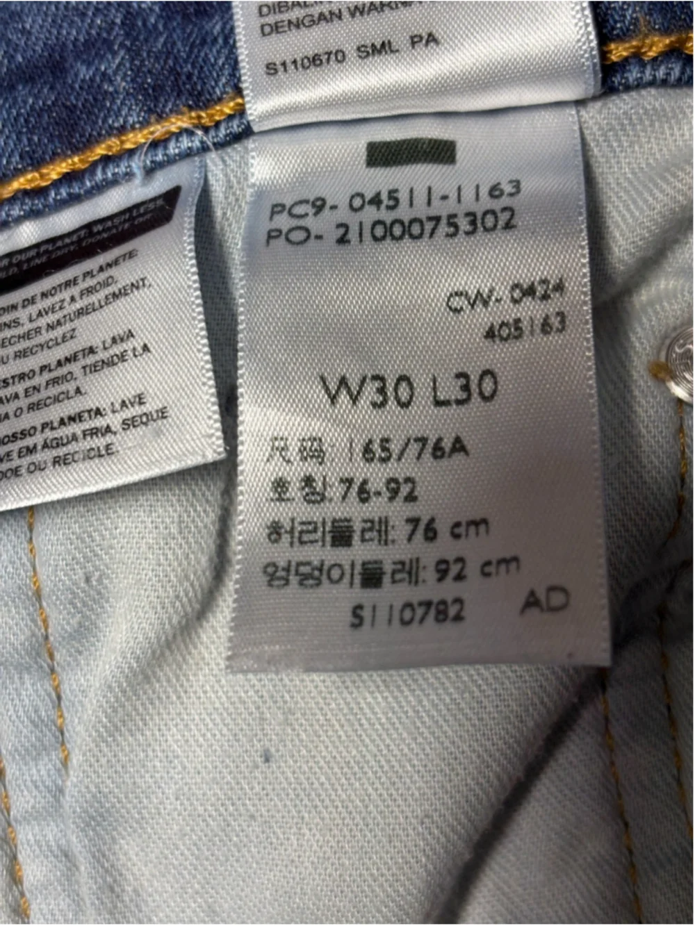 Levis levi’s 511