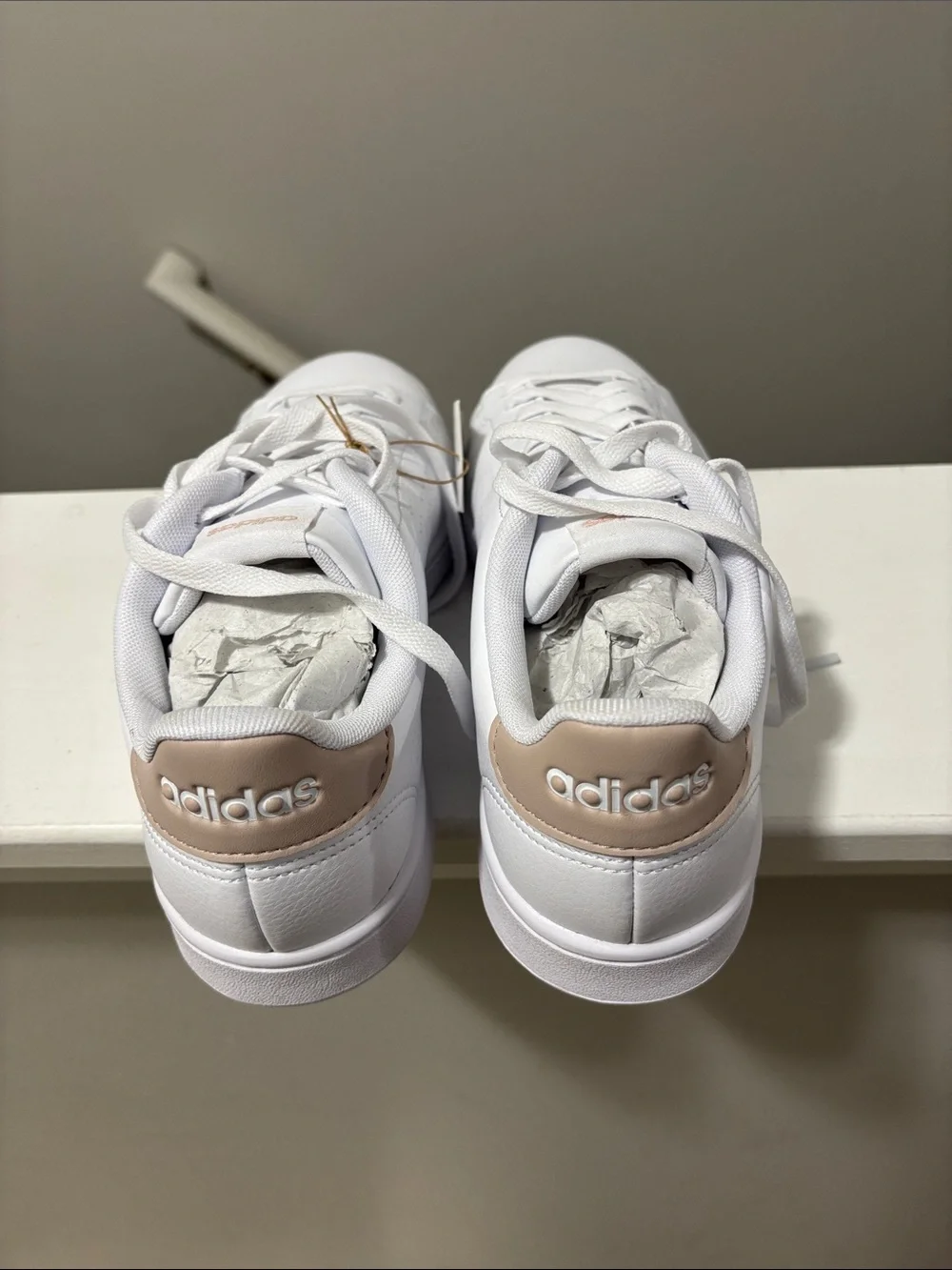 adidas clean white